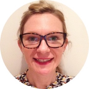 Madeline Cruice - white female in glasses